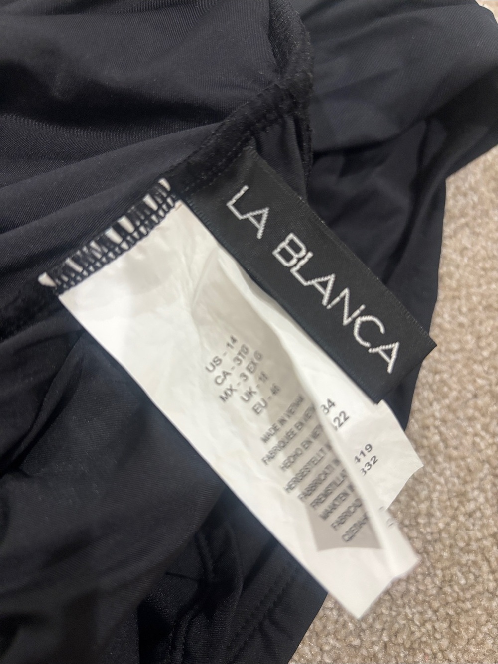 La Blanca Tankini and Bottom Set size 14 - Picture 2 of 6